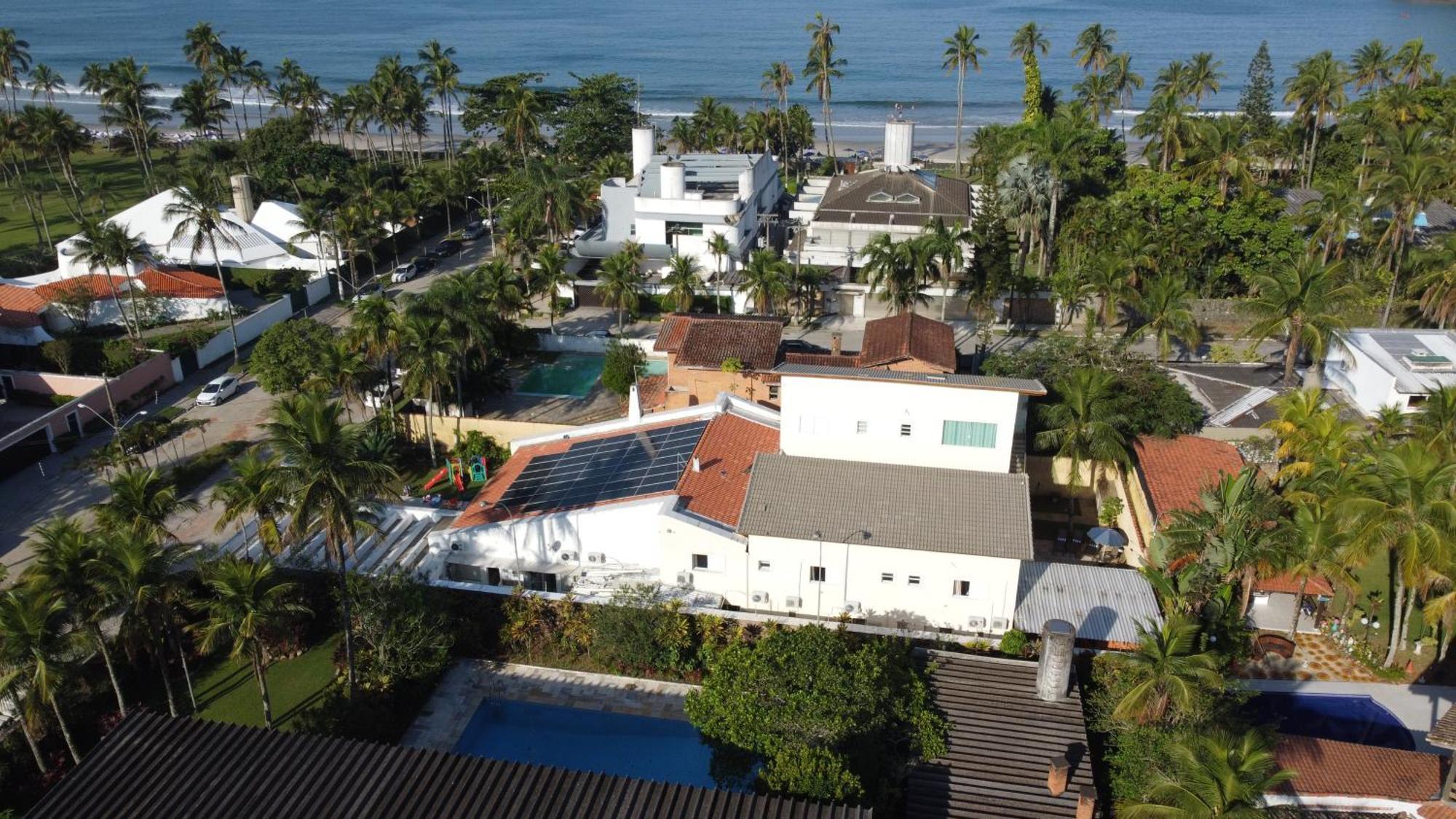 Pousada Pe Na Areia Guaruja Exterior photo
